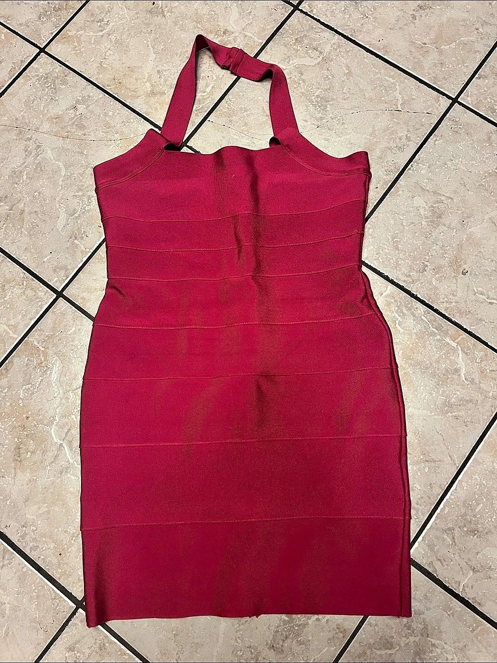 Herve Leger Forever 21 Bandage Mini Dress Hot Pink L